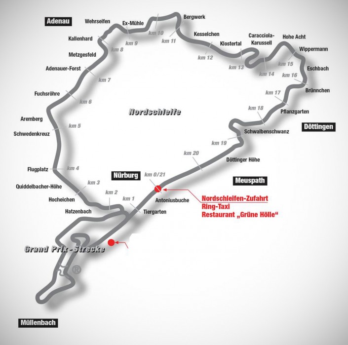 Nordschleifemapa Mente Coletiva