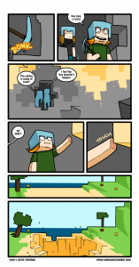 Minecraft - quadrinho 02